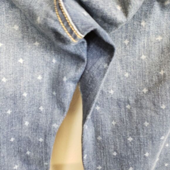 Old navy Rockstar distressed star patterned jeans - Picture 5 of 8